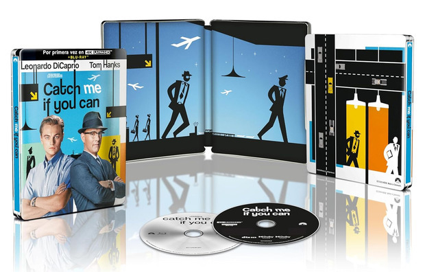 Atrápame si Puedes - Edición Metálica Ultra HD Blu-ray 1