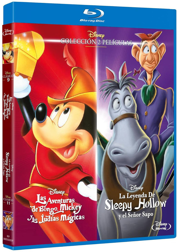 Pack Las Aventuras de Bongo, Mickey y las Judías Mágicas + La Leyenda de Sleepy Hollow y el Señor Sapo Blu-ray 2