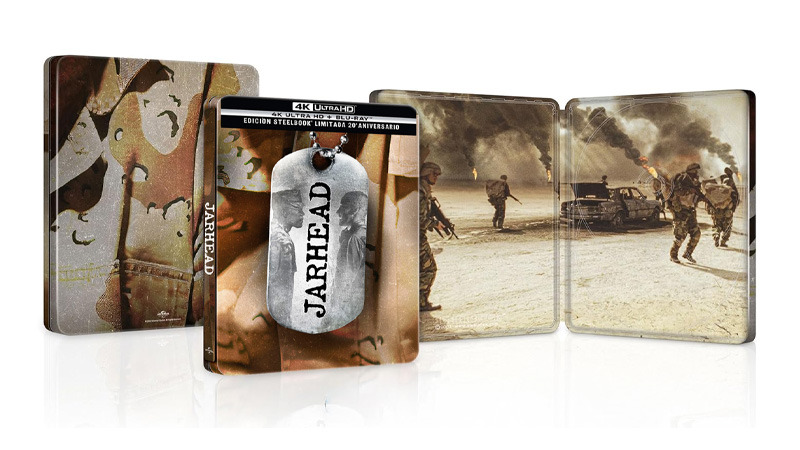 Jarhead -de Sam Mendes- se estrena en UHD 4K con un Steelbook