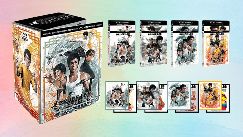 Edición coleccionista con las películas de Bruce Lee en UHD 4K