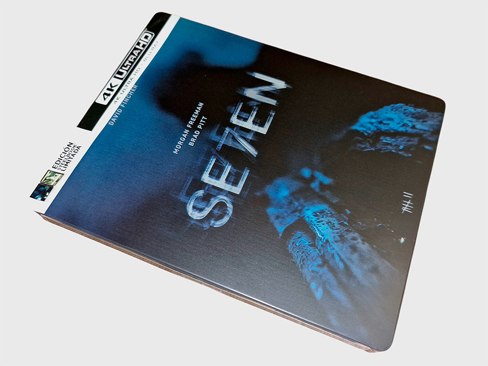 Fotografías del Steelbook de Seven en UHD 4K y Blu-ray 2