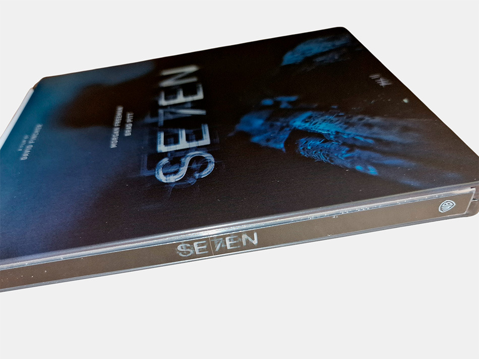 Fotografías del Steelbook de Seven en UHD 4K y Blu-ray 3