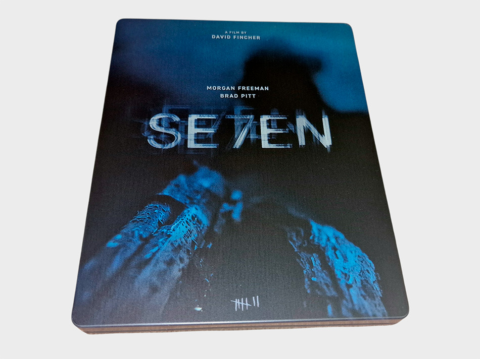 Fotografías del Steelbook de Seven en UHD 4K y Blu-ray 5