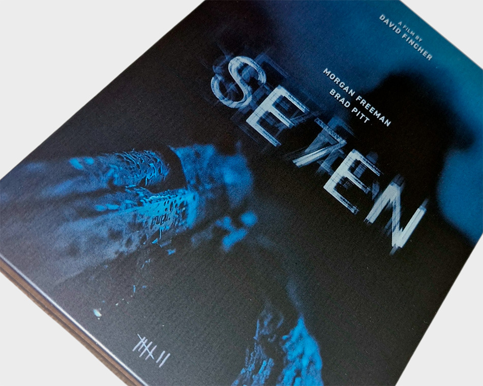 Fotografías del Steelbook de Seven en UHD 4K y Blu-ray 6