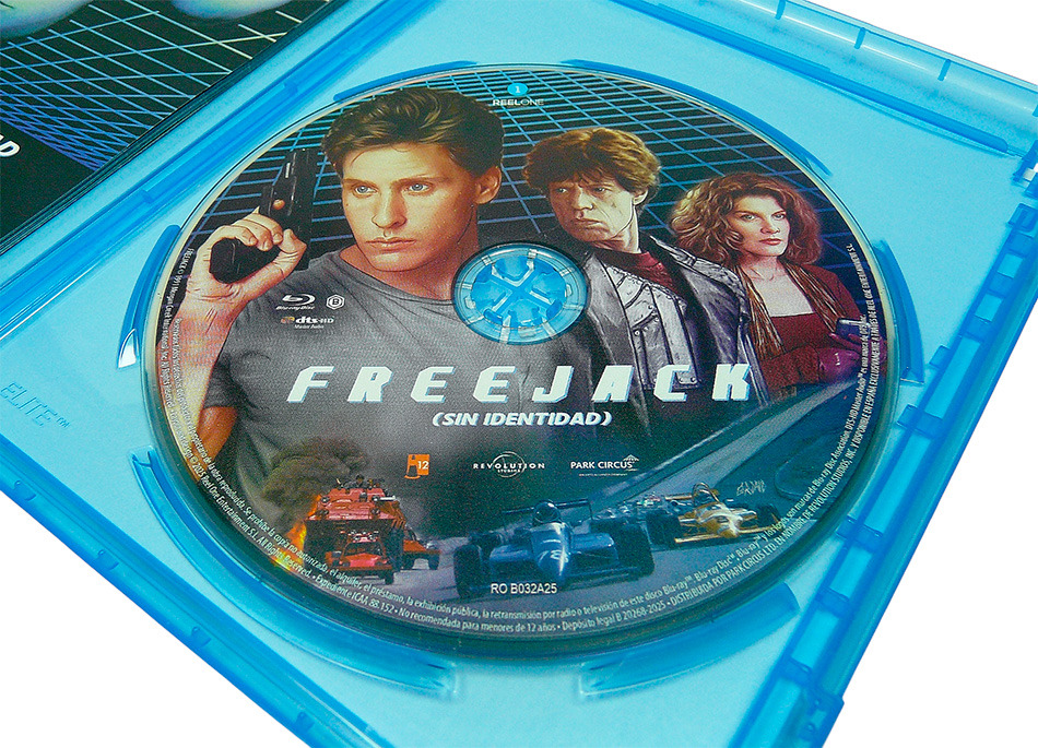 Fotografías de Freejack (Sin Identidad) en Blu-ray con funda y libreto 12