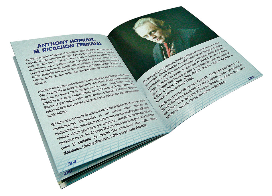 Fotografías de Freejack (Sin Identidad) en Blu-ray con funda y libreto 16