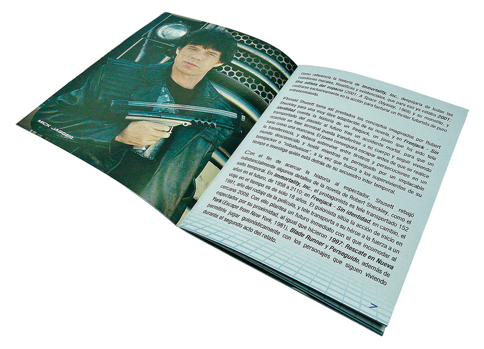 Fotografías de Freejack (Sin Identidad) en Blu-ray con funda y libreto 17