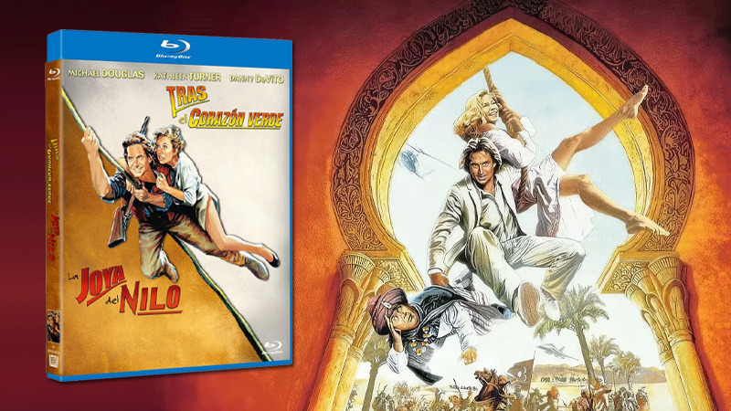 De nuevo en Blu-ray Tras el Corazón Verde y La Joya del Nilo