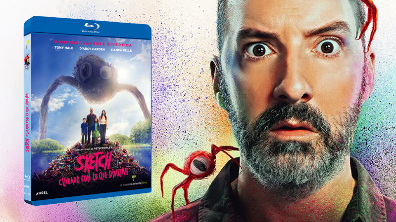 Lanzamiento en Blu-ray de Sketch. Cuidado con lo que Dibujas