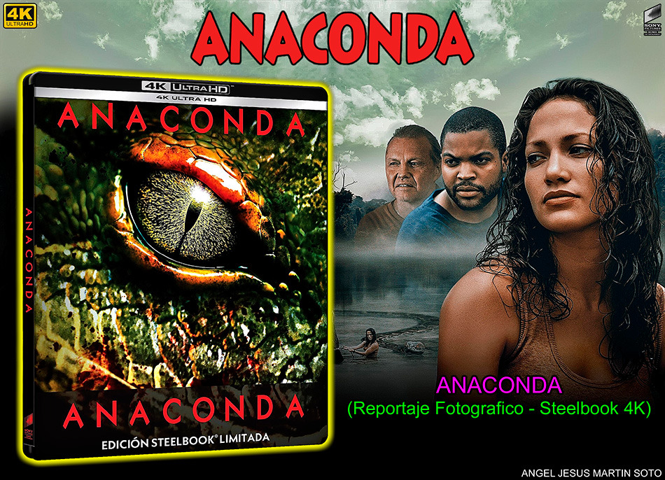 Fotografías del Steelbook de Anaconda en UHD 4K 1