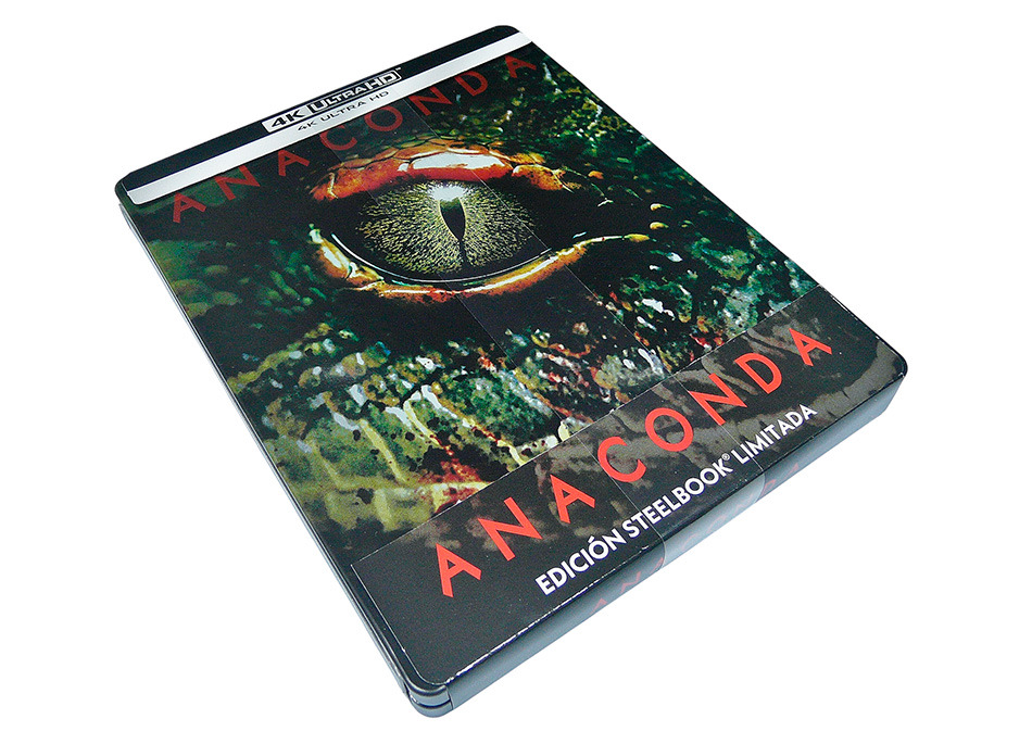 Fotografías del Steelbook de Anaconda en UHD 4K 2