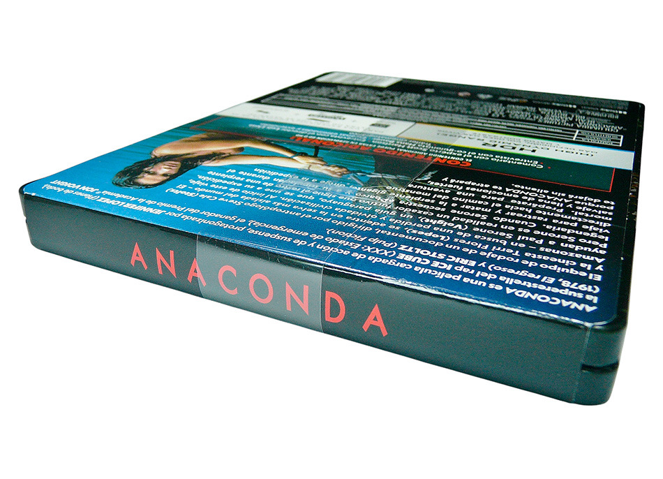 Fotografías del Steelbook de Anaconda en UHD 4K 4