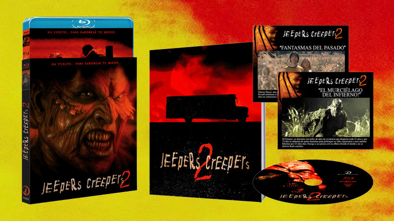 Jeepers Creepers 2 en Blu-ray con postales y libreto