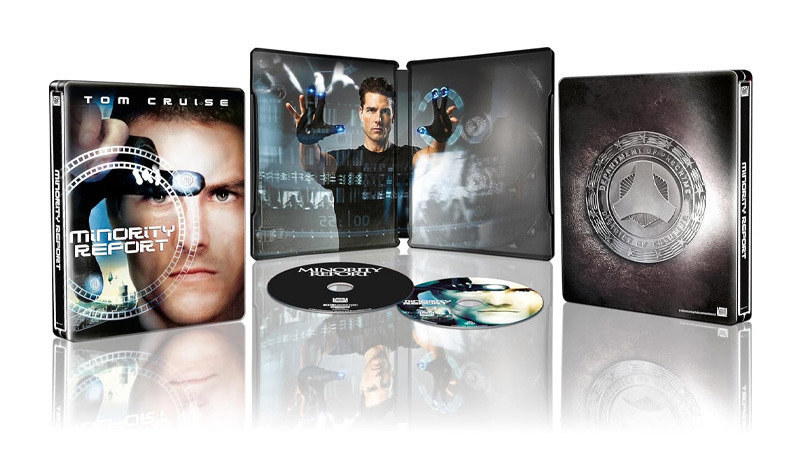Minority Report -de Steven Spielberg- en UHD 4K y Steelbook