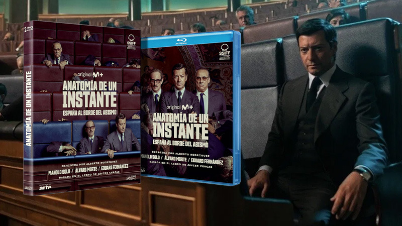 La miniserie española Anatomía de un Instante en Blu-ray