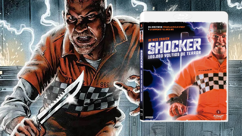 Shocker, 100.000 Voltios de Terror en Blu-ray, dirigida por Wes Craven