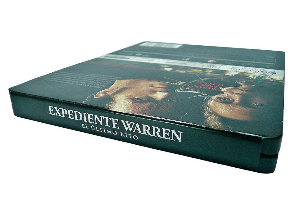 Fotograf&iacute;as del Steelbook de Expediente Warren: El &Uacute;ltimo Rito en UHD 4K y Blu-ray 4