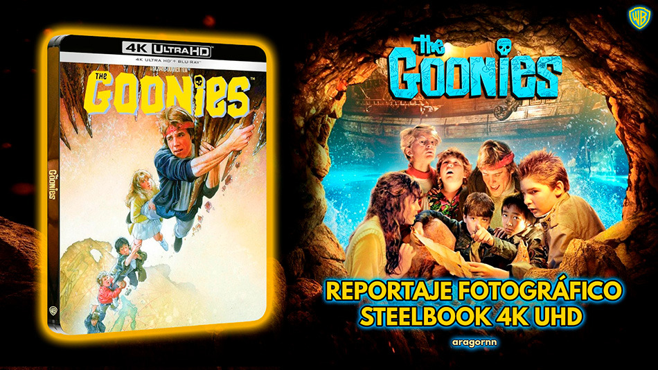 Fotograf&iacute;as del Steelbook de Los Goonies en UHD 4K y Blu-ray (Francia) 1