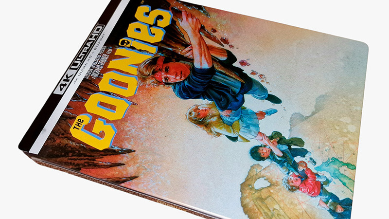 Fotografías del Steelbook de Los Goonies en UHD 4K y Blu-ray (Francia)