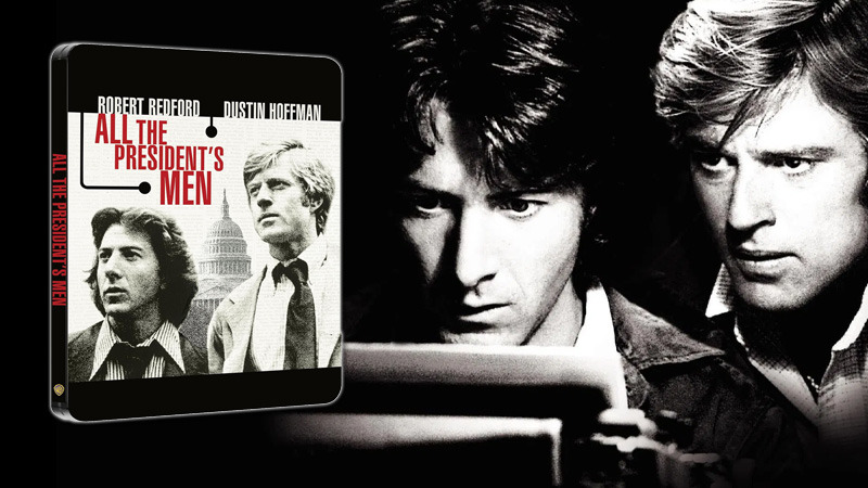 Un Steelbook para el primer UHD 4K de Todos los Hombres del Presidente