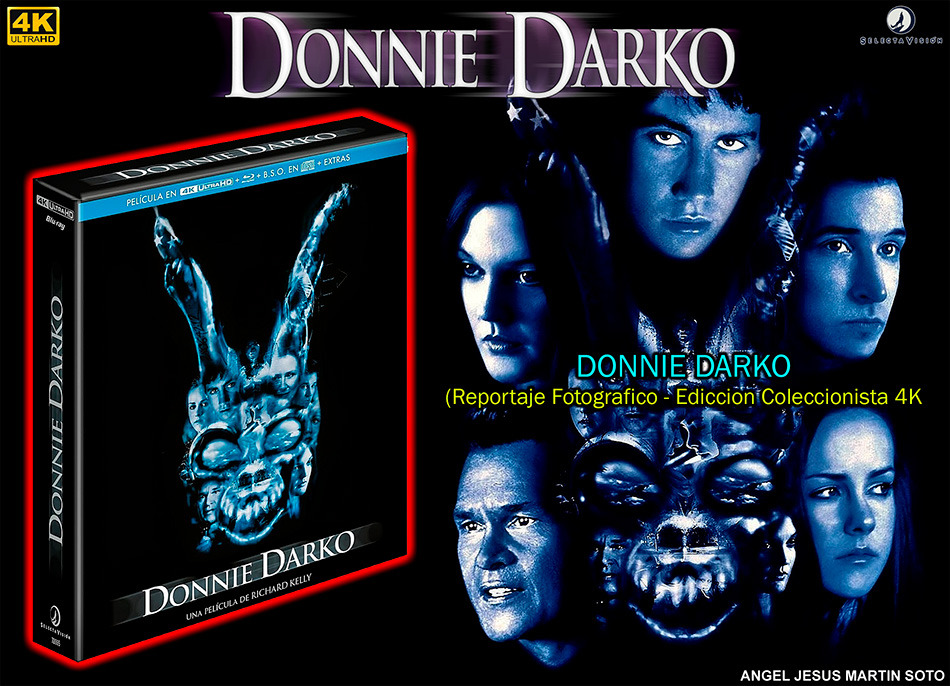 Fotograf&iacute;as de la edici&oacute;n coleccionista de Donnie Darko en UHD 4K y Blu-ray 1