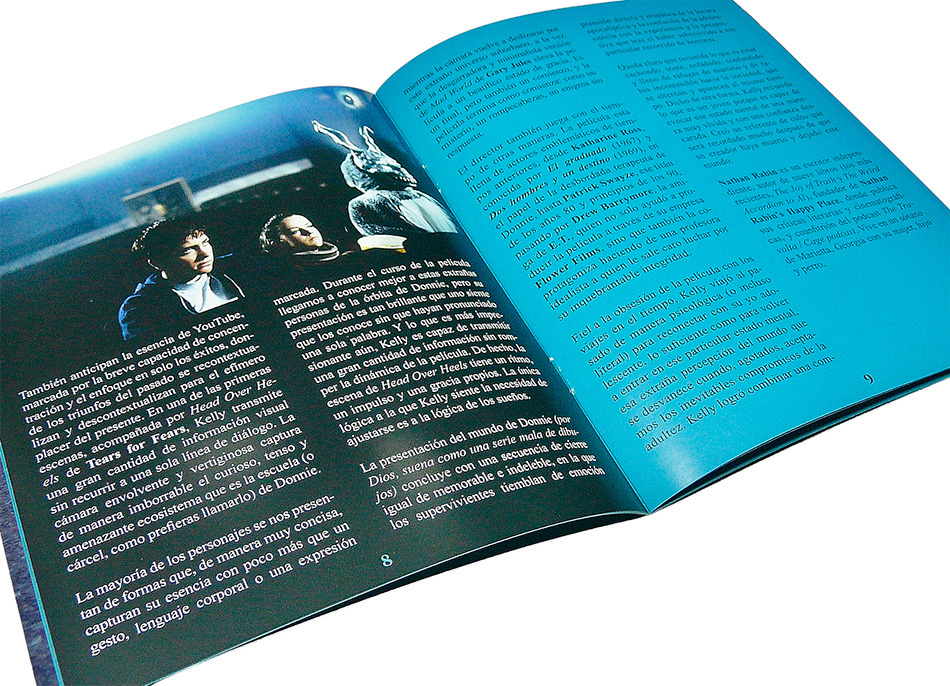 Fotograf&iacute;as de la edici&oacute;n coleccionista de Donnie Darko en UHD 4K y Blu-ray 16