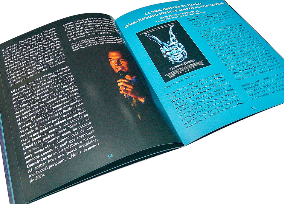 Fotograf&iacute;as de la edici&oacute;n coleccionista de Donnie Darko en UHD 4K y Blu-ray 18