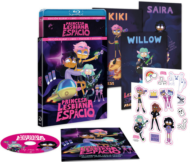 Princesa Lesbiana del Espacio Blu-ray 1