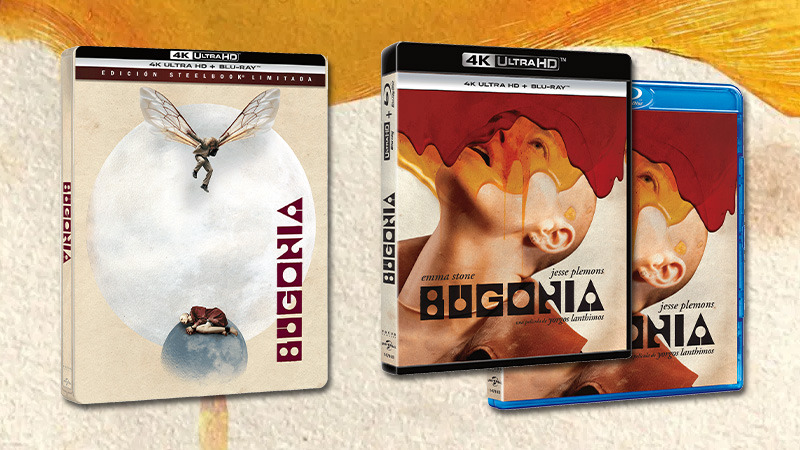 Bugonia -de Yorgos Lanthimos- en Blu-ray, UHD 4K y Steelbook
