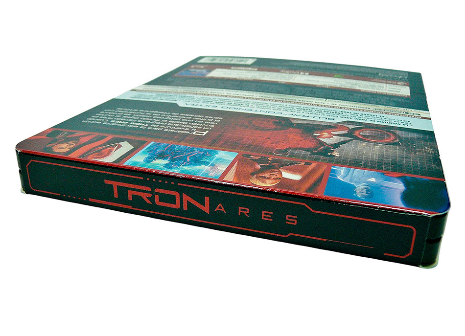 Fotograf&iacute;as del Steelbook de Tron: Ares en UHD 4K y Blu-ray 4