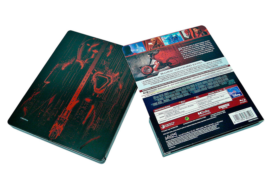 Fotograf&iacute;as del Steelbook de Tron: Ares en UHD 4K y Blu-ray 6
