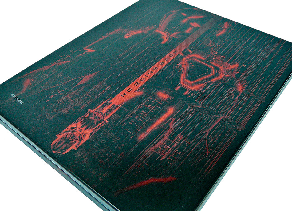 Fotograf&iacute;as del Steelbook de Tron: Ares en UHD 4K y Blu-ray 8