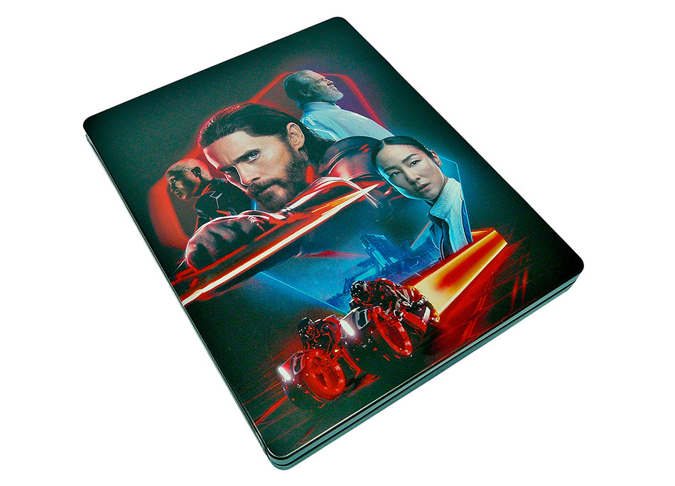 Fotograf&iacute;as del Steelbook de Tron: Ares en UHD 4K y Blu-ray 9