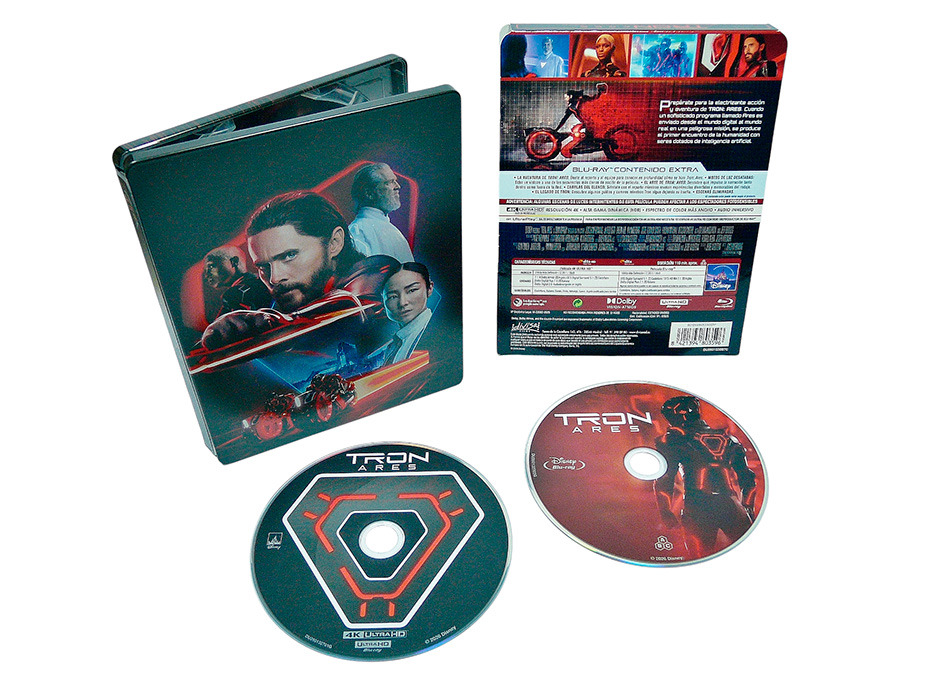Fotograf&iacute;as del Steelbook de Tron: Ares en UHD 4K y Blu-ray 17
