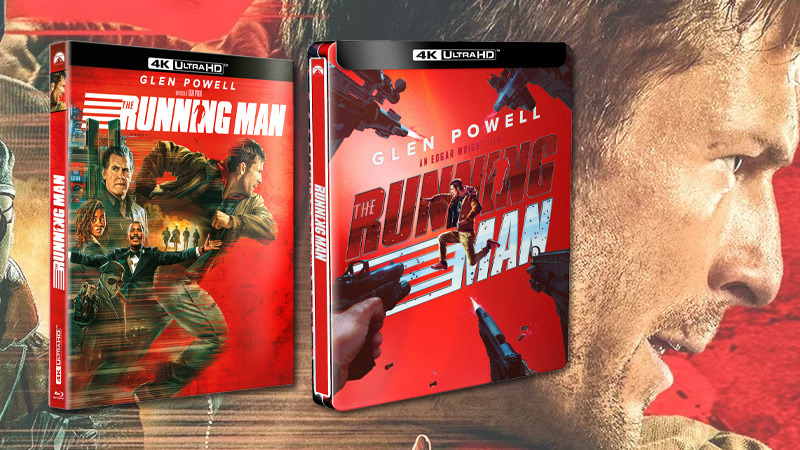 The Running Man -dirigida por Edgar Wright- en UHD 4K y Steelbook