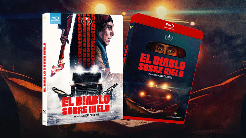 El thriller El Diablo sobre Hielo en Blu-ray con funda y caja roja