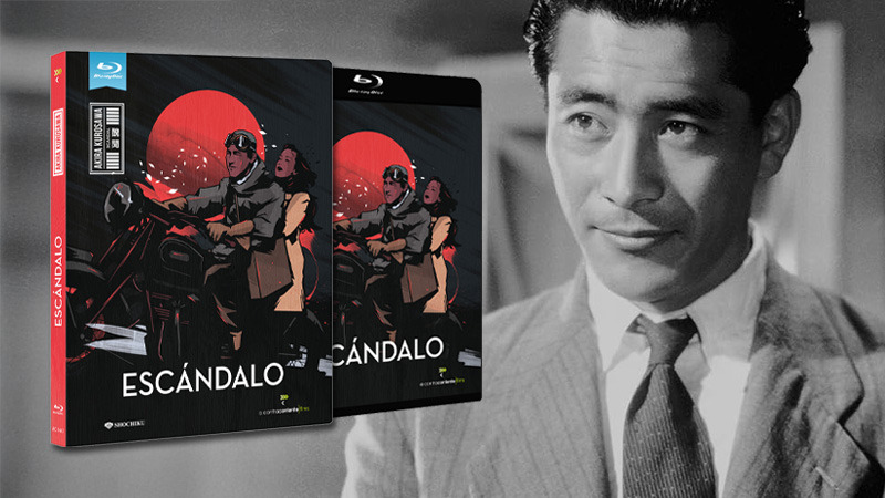 Todos los detalles del Blu-ray de Escándalo, dirigida por Akira Kurosawa