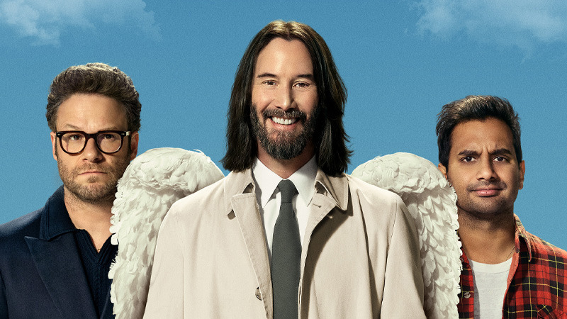 Tráiler de Movida Celestial, con Keanu Reeves y Seth Rogen