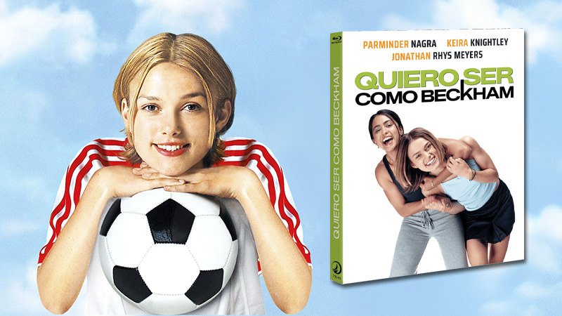 Quiero ser como Beckham en Blu-ray con libreto y postales