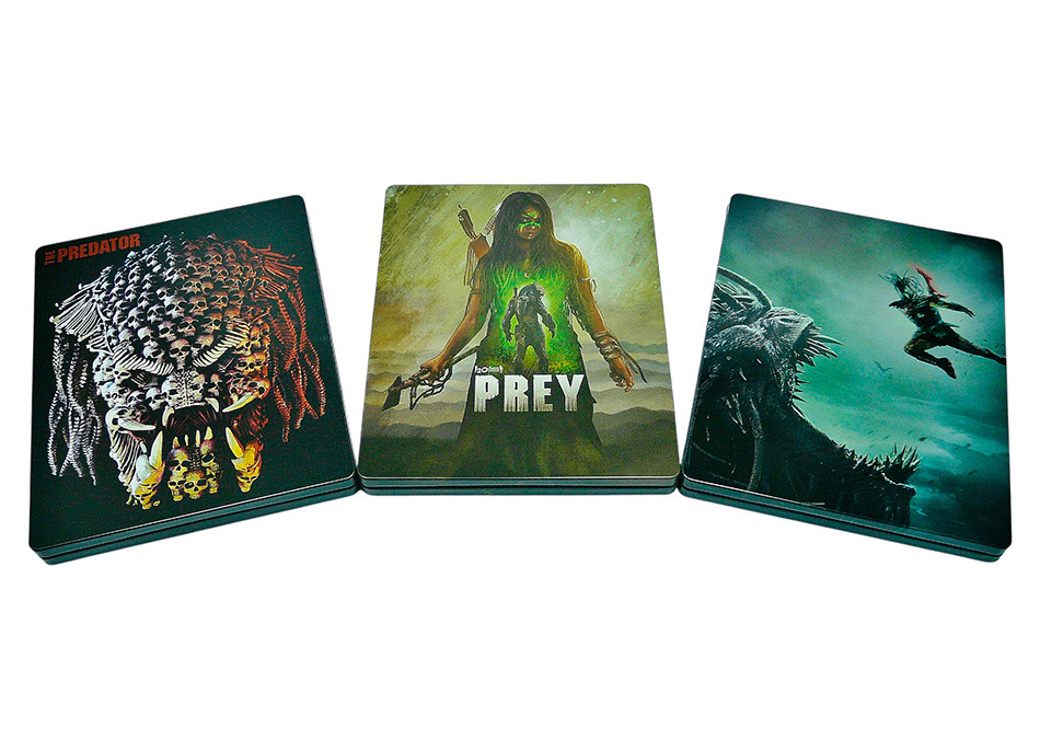 Fotograf&iacute;as del Steelbook de Predator: Badlands en UHD 4K y Blu-ray 18