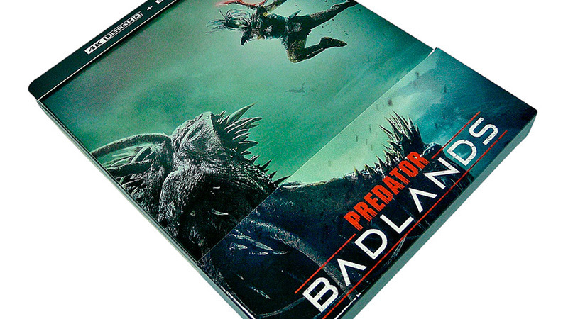 Fotografías del Steelbook de Predator: Badlands en UHD 4K y Blu-ray