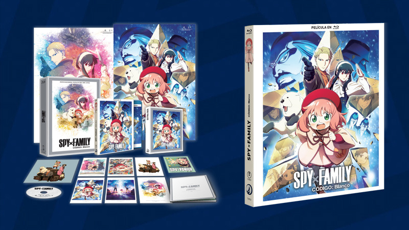 Spy x Family Código: Blanco en edición coleccionista y sencilla en Blu-ray