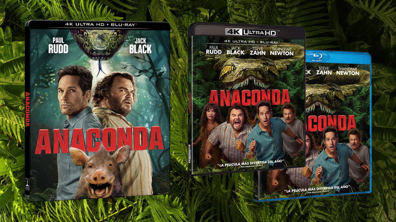 La nueva película de Anaconda muy pronto en Blu-ray, UHD 4K y Steelbook