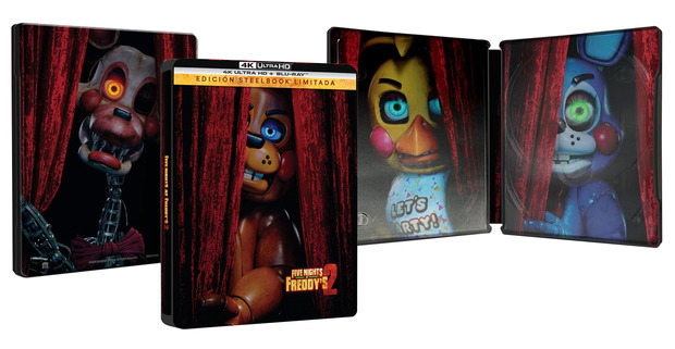 Five Nights at Freddy's 2 - Edici&oacute;n Met&aacute;lica Ultra HD Blu-ray 1