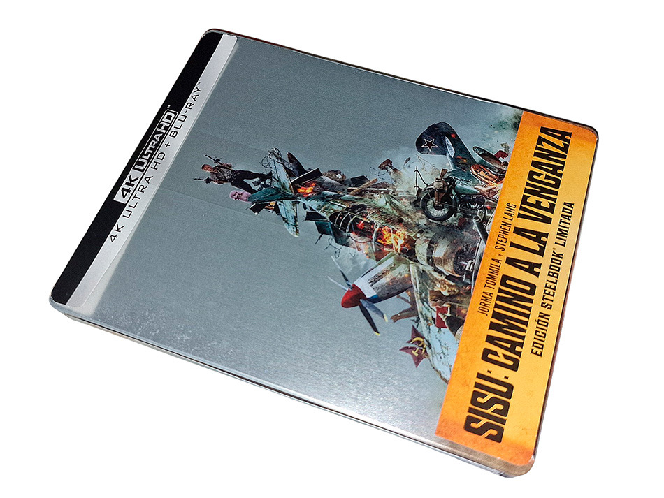 Fotograf&iacute;as del Steelbook de Sisu: Camino a la Venganza en UHD 4K y Blu-ray 2