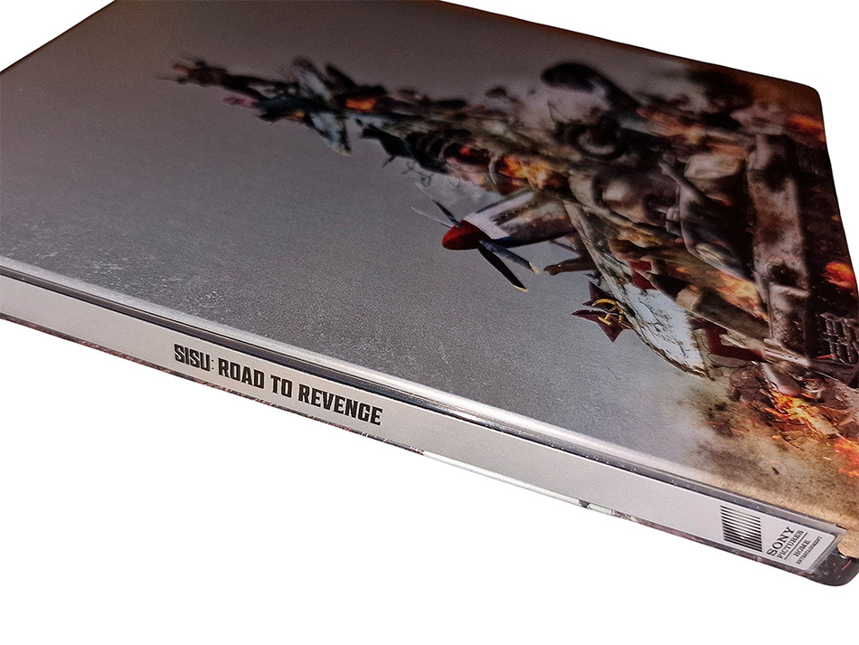 Fotograf&iacute;as del Steelbook de Sisu: Camino a la Venganza en UHD 4K y Blu-ray 4