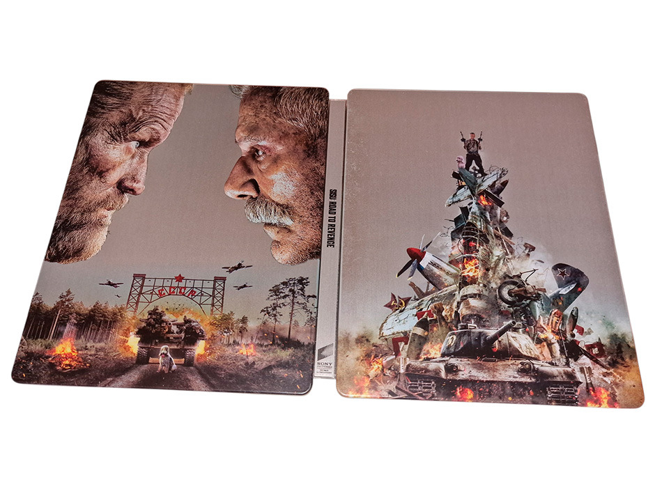 Fotograf&iacute;as del Steelbook de Sisu: Camino a la Venganza en UHD 4K y Blu-ray 10