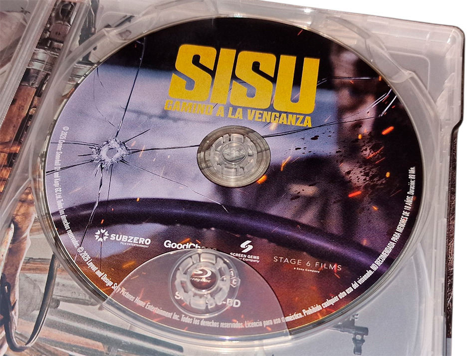Fotograf&iacute;as del Steelbook de Sisu: Camino a la Venganza en UHD 4K y Blu-ray 13