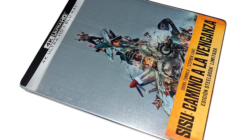 Fotografías del Steelbook de Sisu: Camino a la Venganza en UHD 4K y Blu-ray