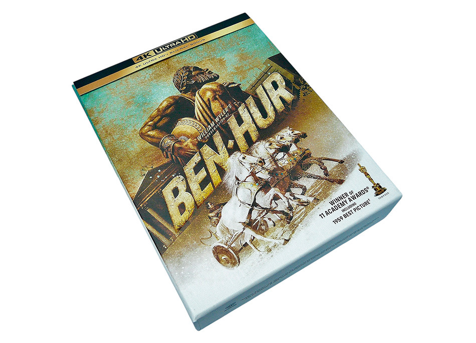 Fotograf&iacute;as de la edici&oacute;n coleccionista de Ben-Hur en UHD 4K y Blu-ray 2